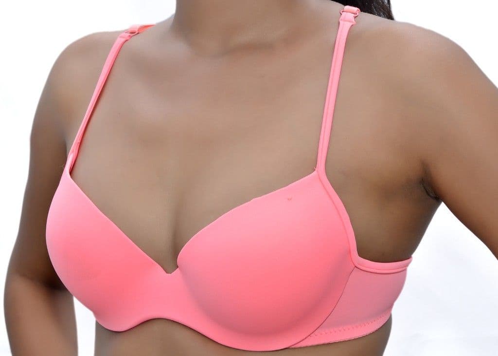 Wolfie Neonbrapeach101 Women's Push-up Bra view 4
