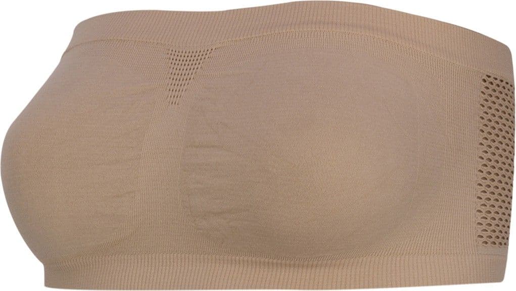 Luxemburg Beige color Women's Tube Bra view 3
