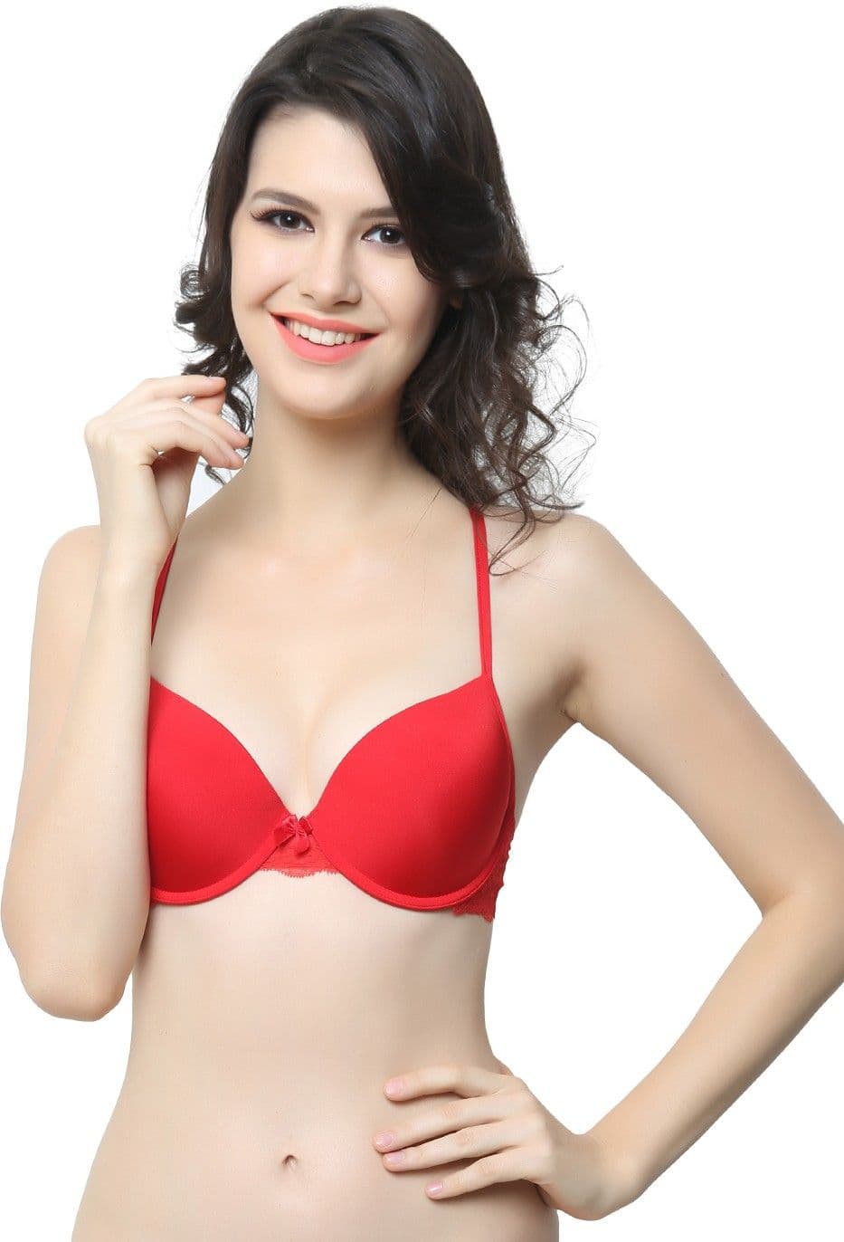 Clovia Women's Plunge Bra view 2