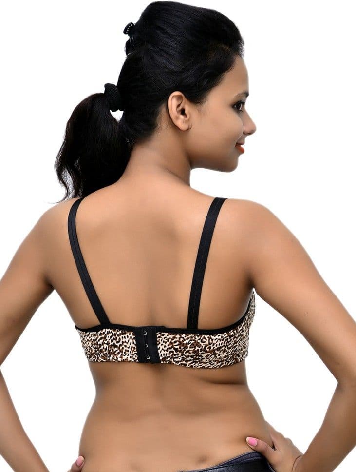 Wolfie LeoBeige107 Women's Push-up Bra view 6