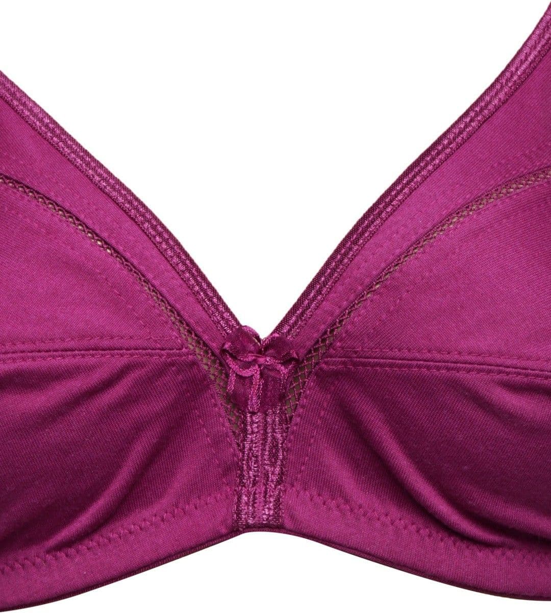 Pink Pearl Figure Women's Full Coverage Bra view 4
