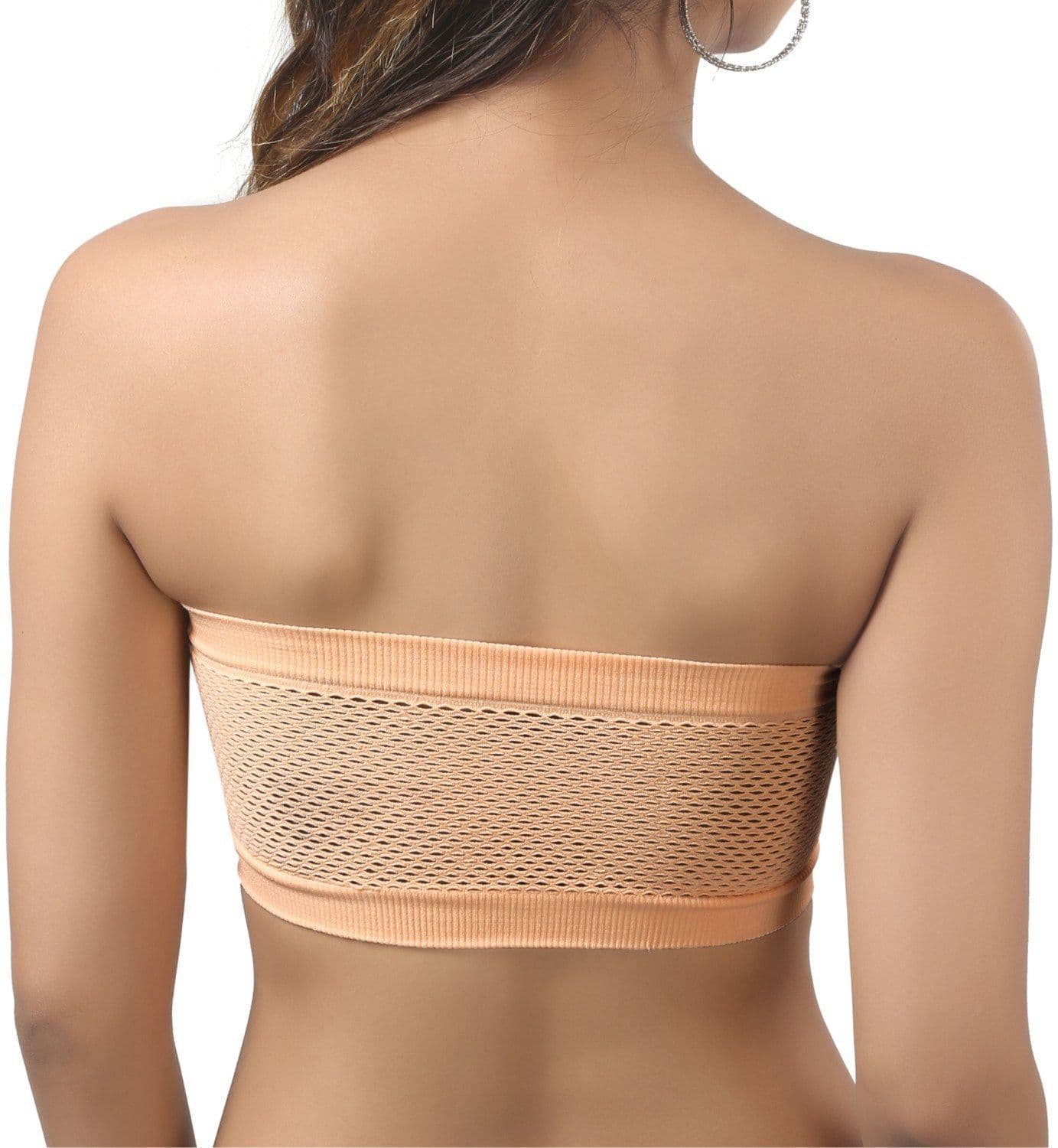 Shoba SHTBSKN Women's Tube Bra view 3