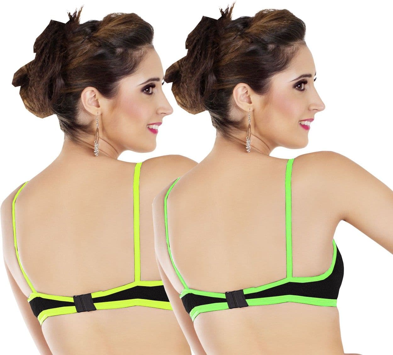 Status Neon Elastic Women's Minimizer Bra view 3