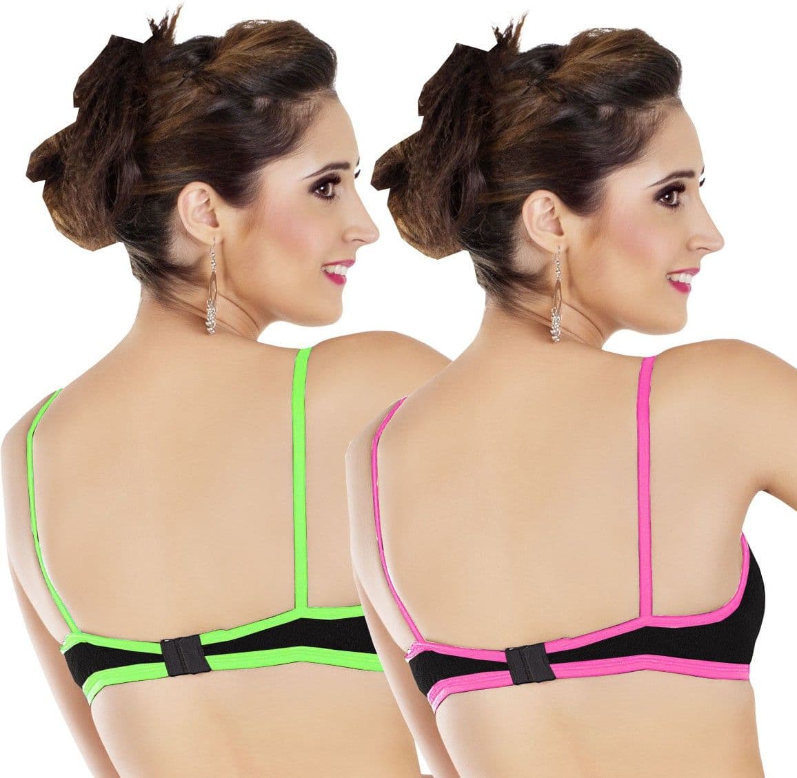 Status Neon Elastic Women's Minimizer Bra view 2