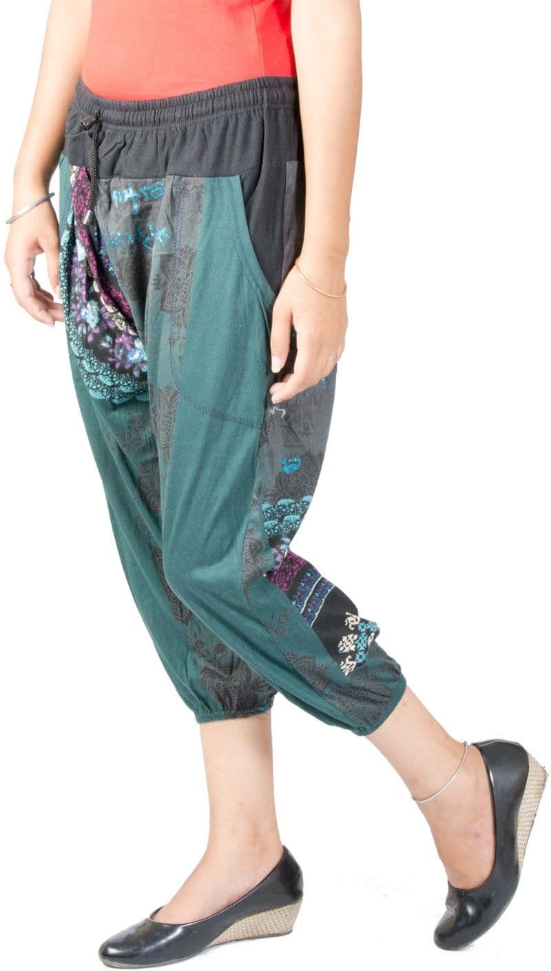 Fabpoppy Women's Multicolor Capri view 3