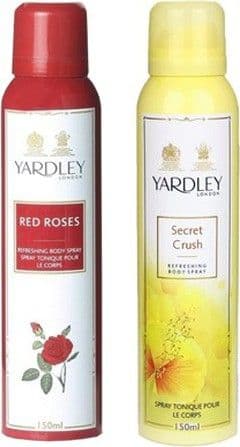 Yardley Red Roses and Secret Crush Combo Set view 2