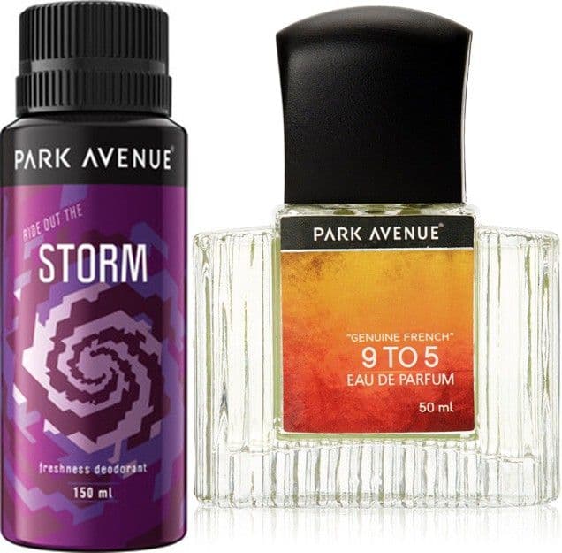 Park Avenue Storm Deodorant ,9 to 5 EDP Combo Set view 2
