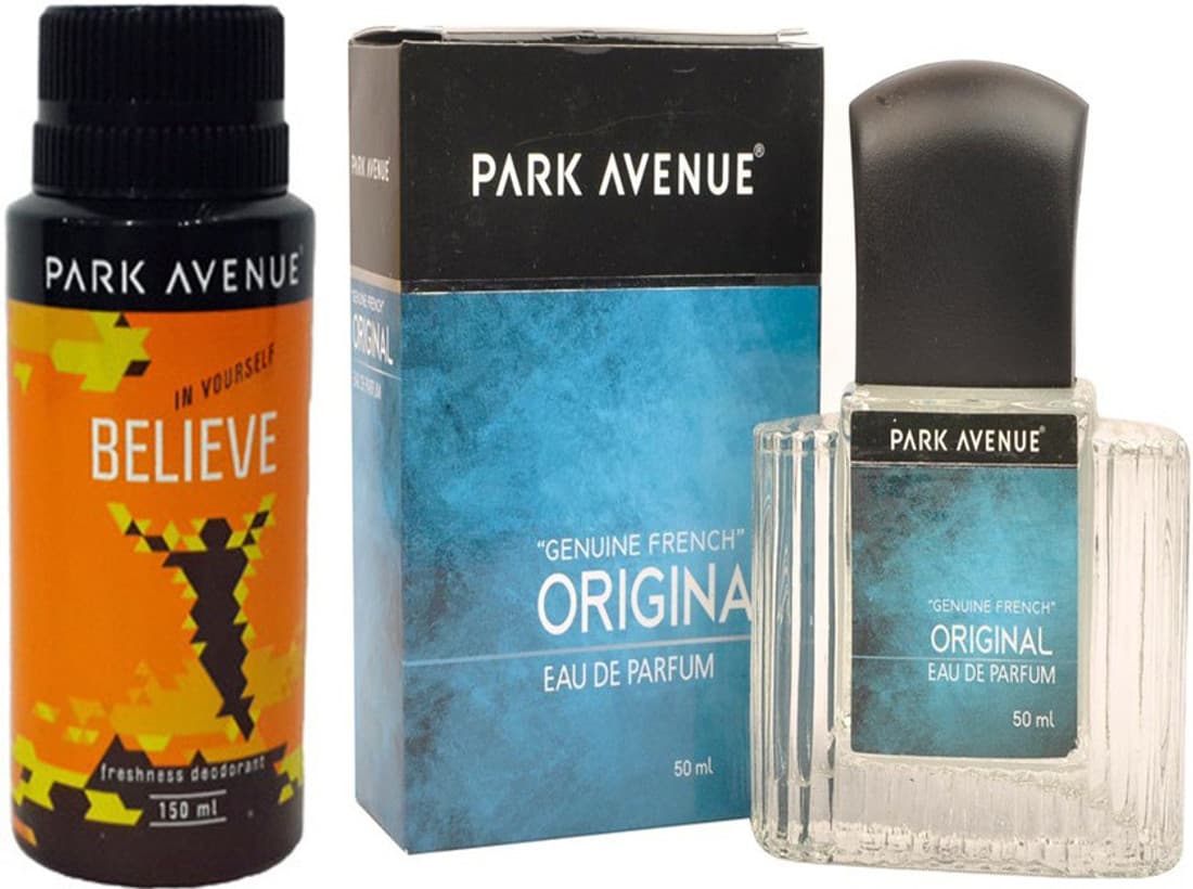 Park Avenue Believe Deodorant ,Orignal EDP Combo Set