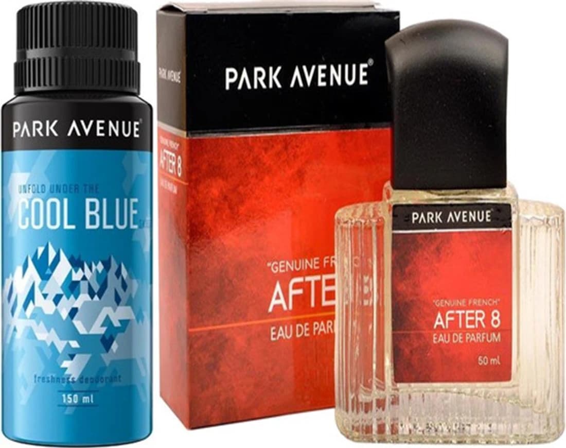 Park Avenue After 8 EDP , Cool Blue Deodorant Combo Set
