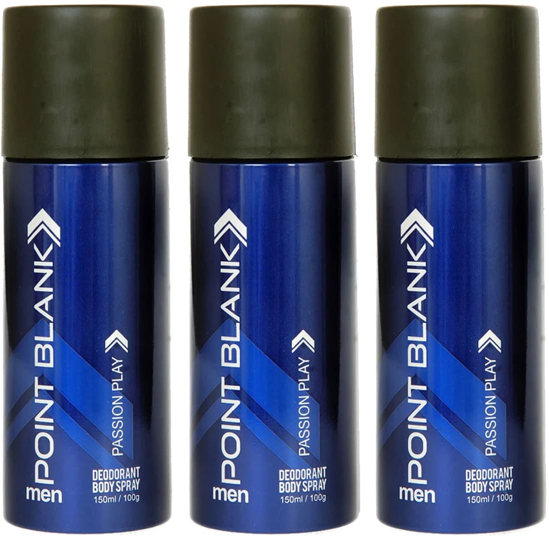 Point Blank Passion Play Deodorants For Men Combo Set