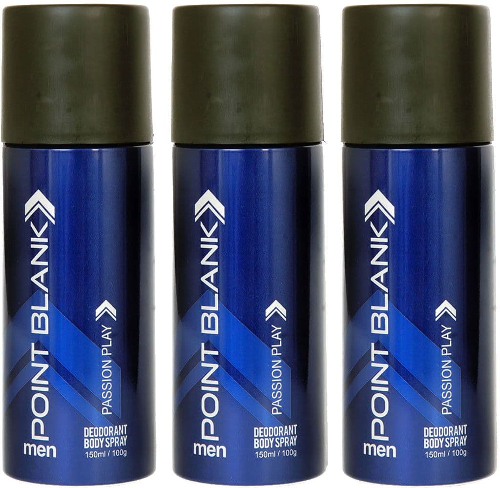 Point Blank Passion Play Deodorants For Men Combo Set view 2