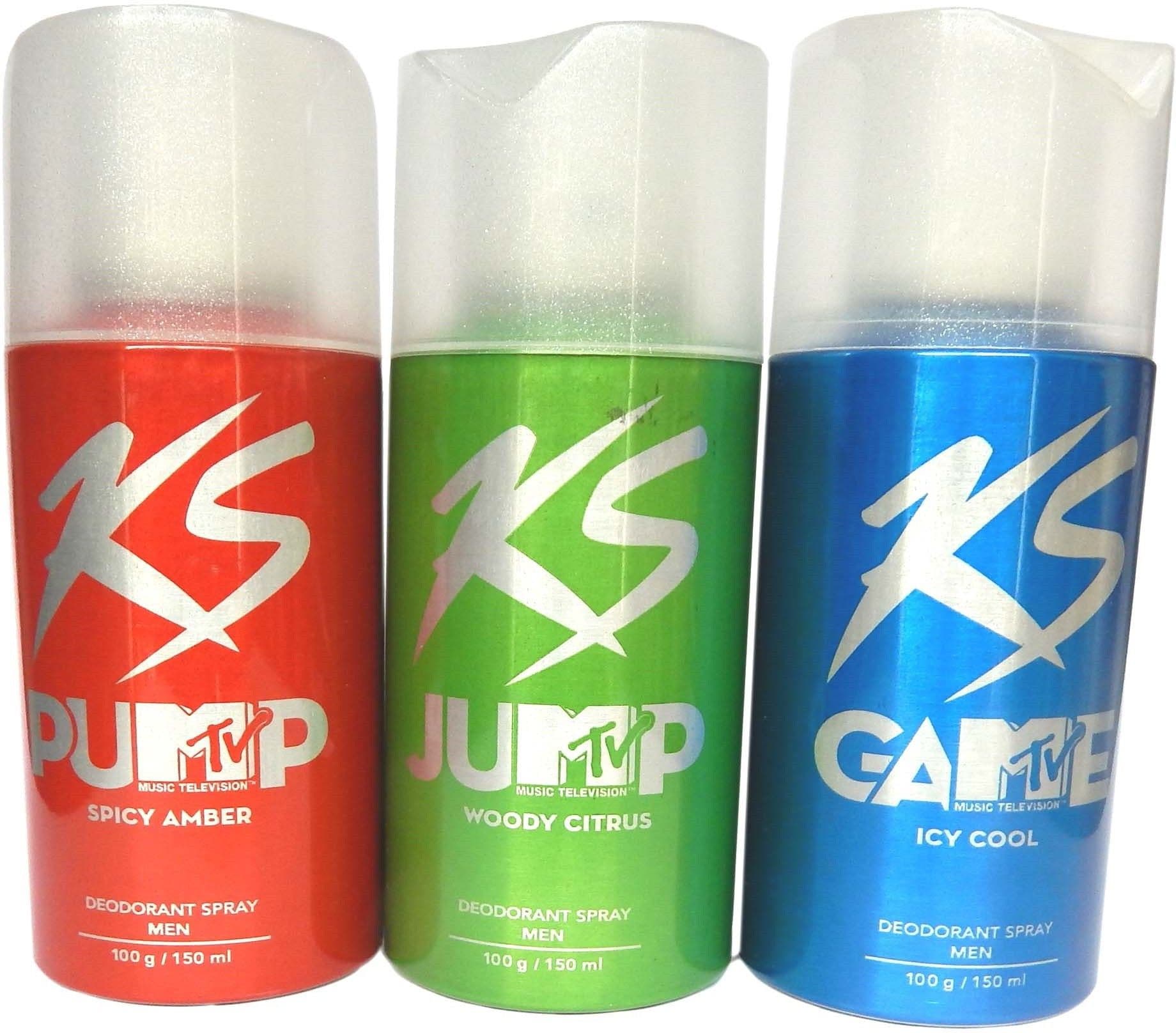 Kamasutra KS MTV deodorant Combo Set