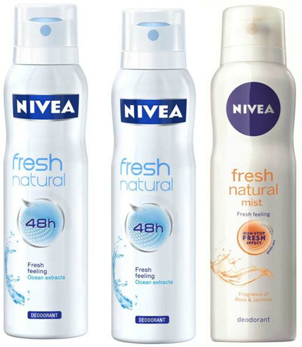 Nivea Fresh Natural Deo Combo Combo Set