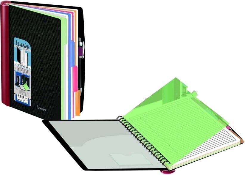 Campap Elvieser (5 subject) (Set of 1) A4 Notebook Spiral Bound