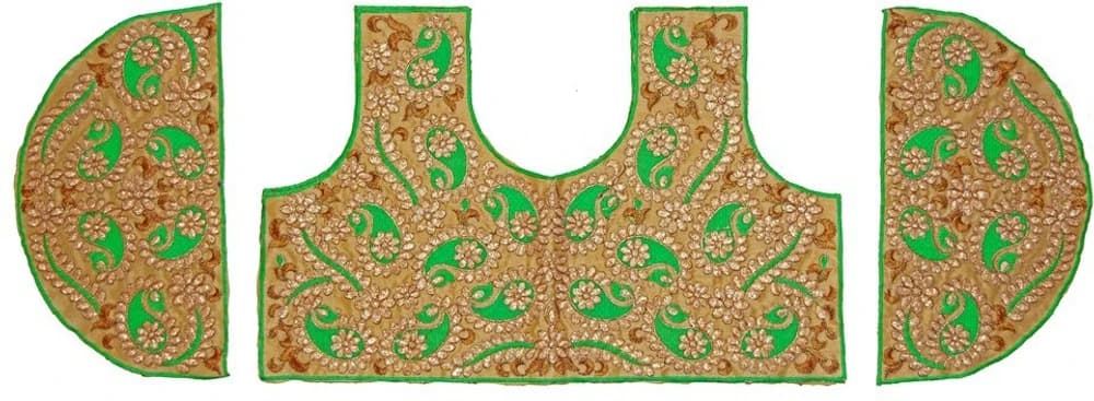 Parisha Silk Embroidered Blouse Material