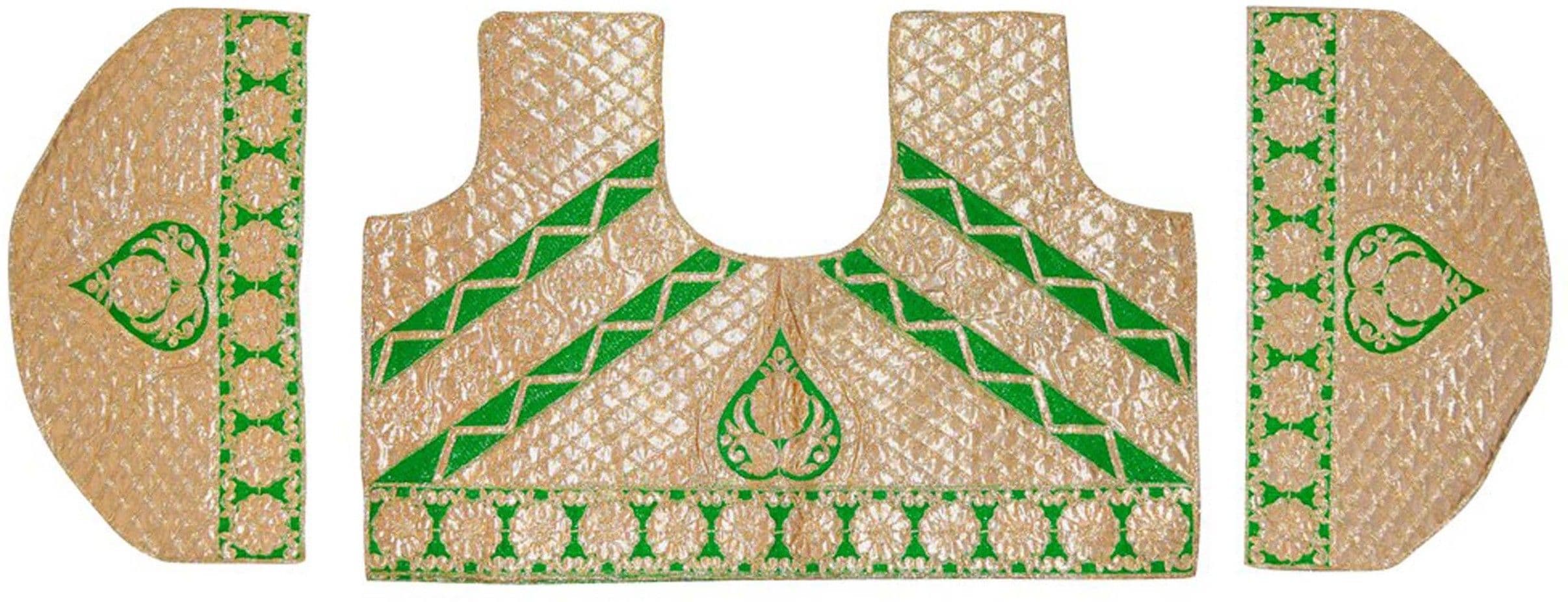 Awesome Silk Embroidered Blouse Material