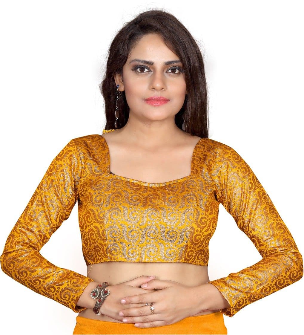 Bunny Sarees Jacquard Self Design Blouse Material