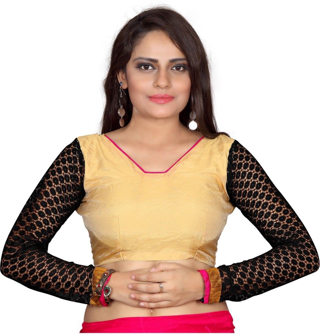 Bunny Sarees Silk Solid Blouse Material