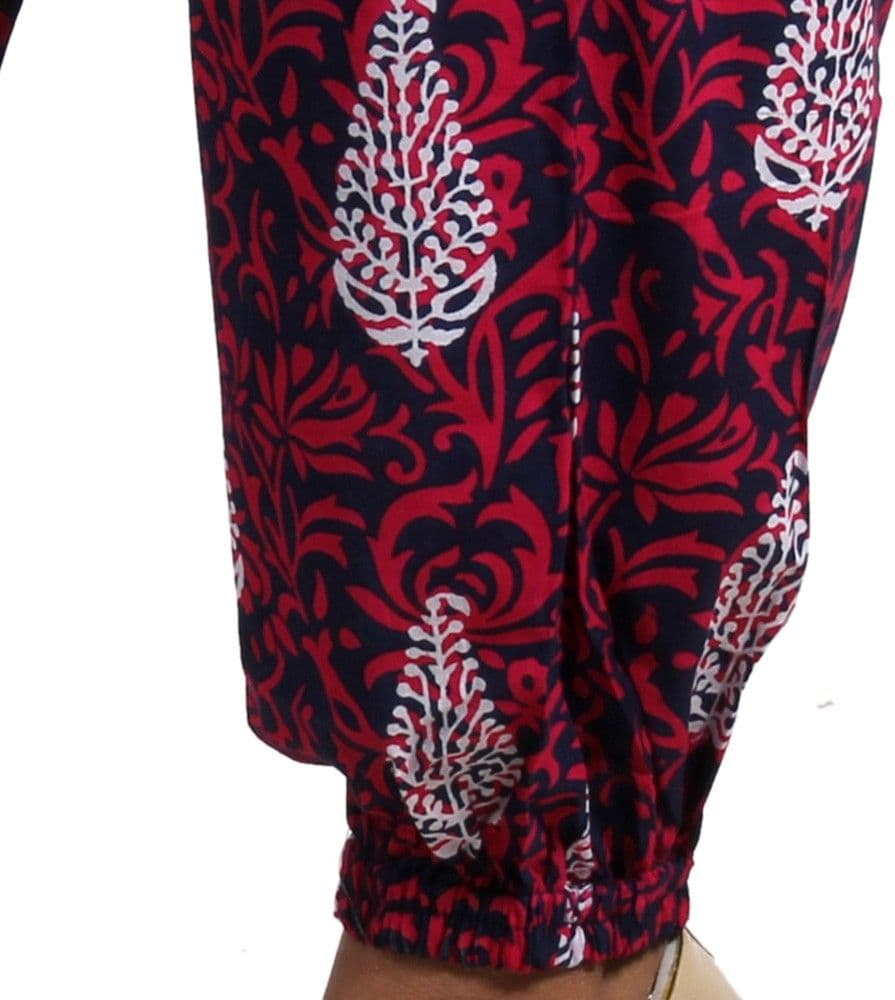 Ankita Printed Cotton Women's Harem Pants view 6