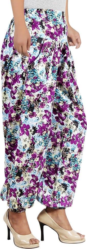 Ankita Printed Rayon Women's Harem Pants view 4
