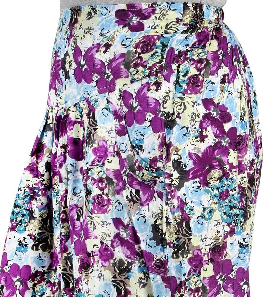 Ankita Printed Rayon Women's Harem Pants view 6