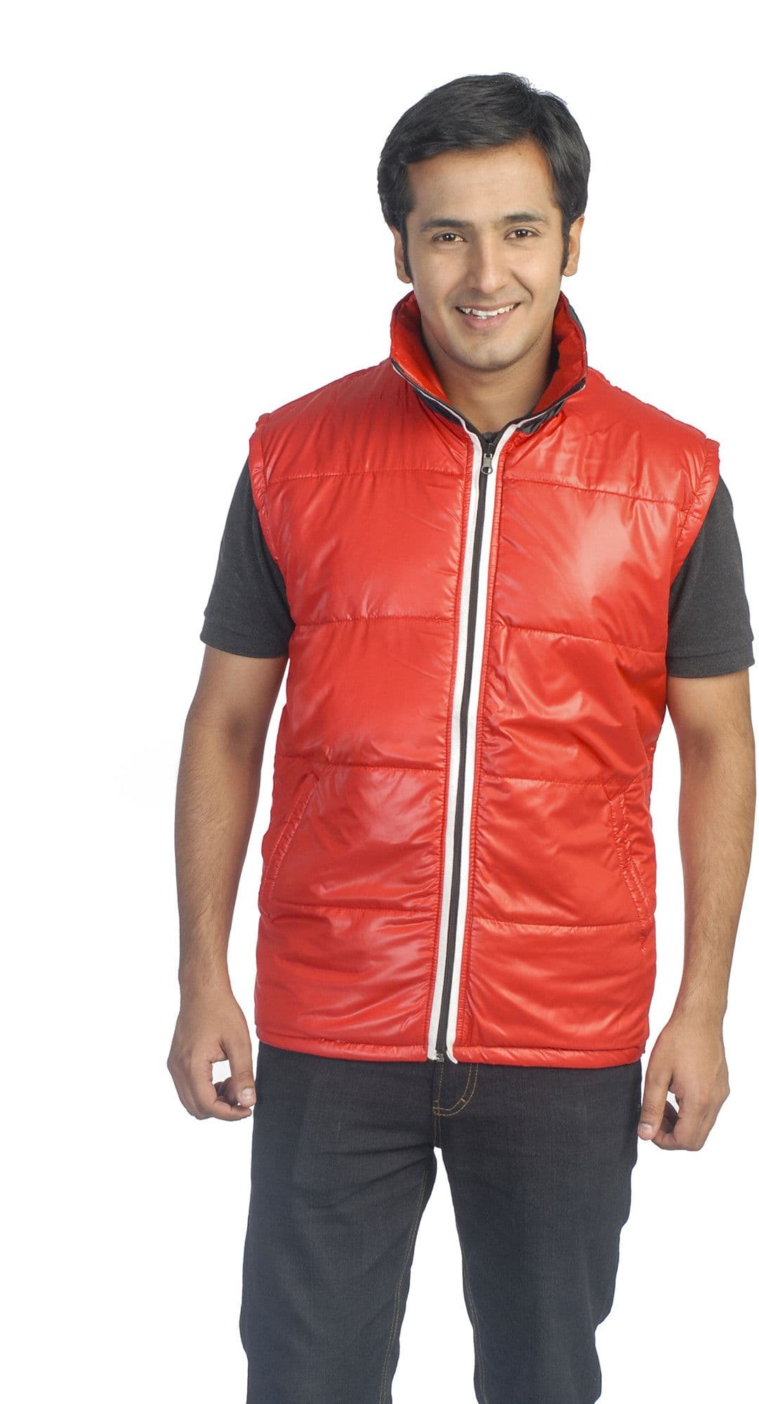 NU9 Sleeveless Solid Men's Jacket
