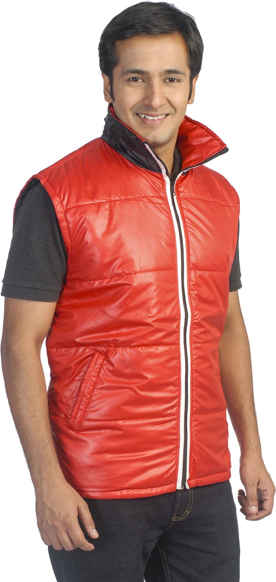 NU9 Sleeveless Solid Men's Jacket view 4