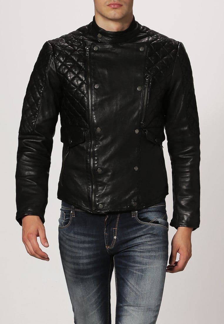 The Curve Full Sleeve Solid Men's Quilted Jacket view 4
