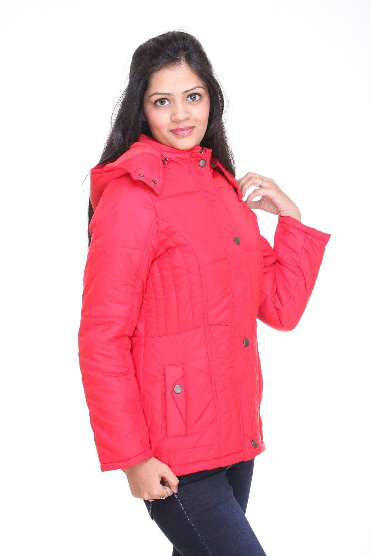 Trufit Full Sleeve Solid Women's Bomber Jacket view 3
