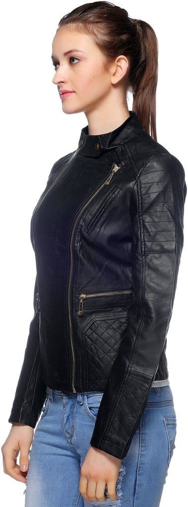 Fasnoya Full Sleeve Self Design Women's Jacket view 4