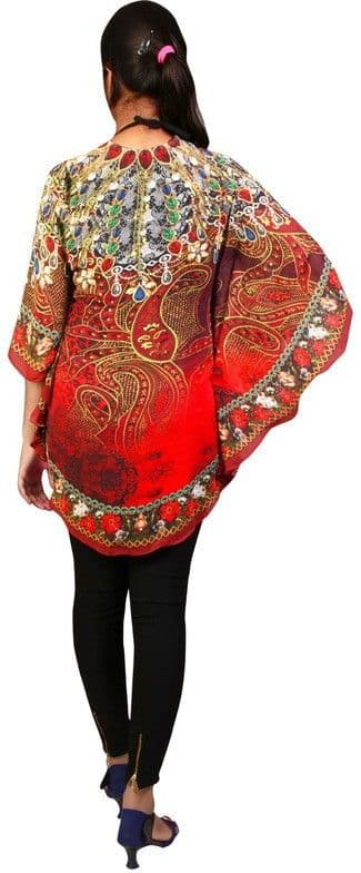 HSFS Printed Gorgette Women's Kaftan view 3