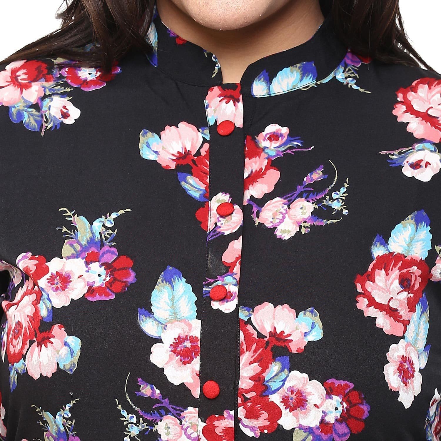 Love More Printed Women's Straight Kurta view 5