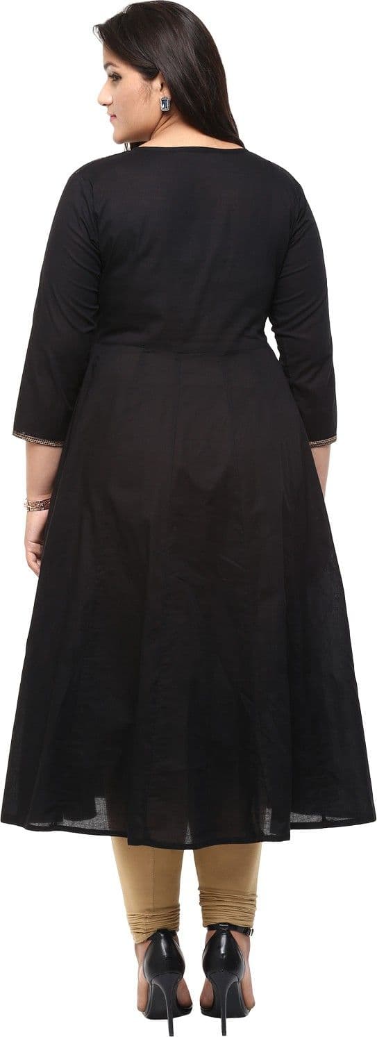 Love More Printed Women's Anarkali Kurta view 2