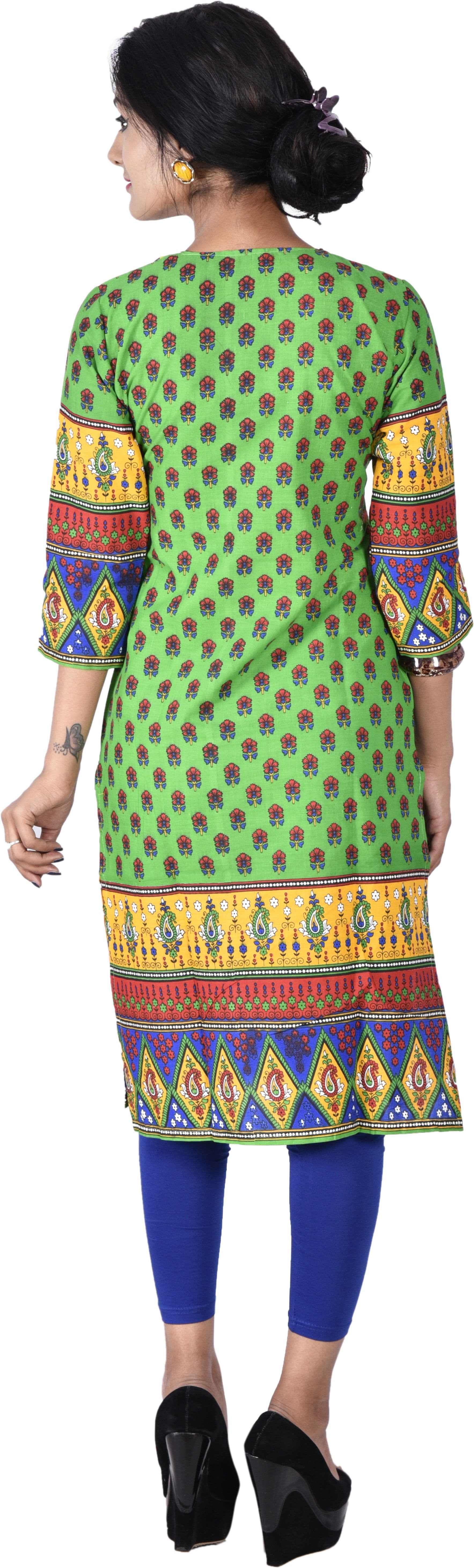 MASARA Solid Women's Straight Kurta view 2
