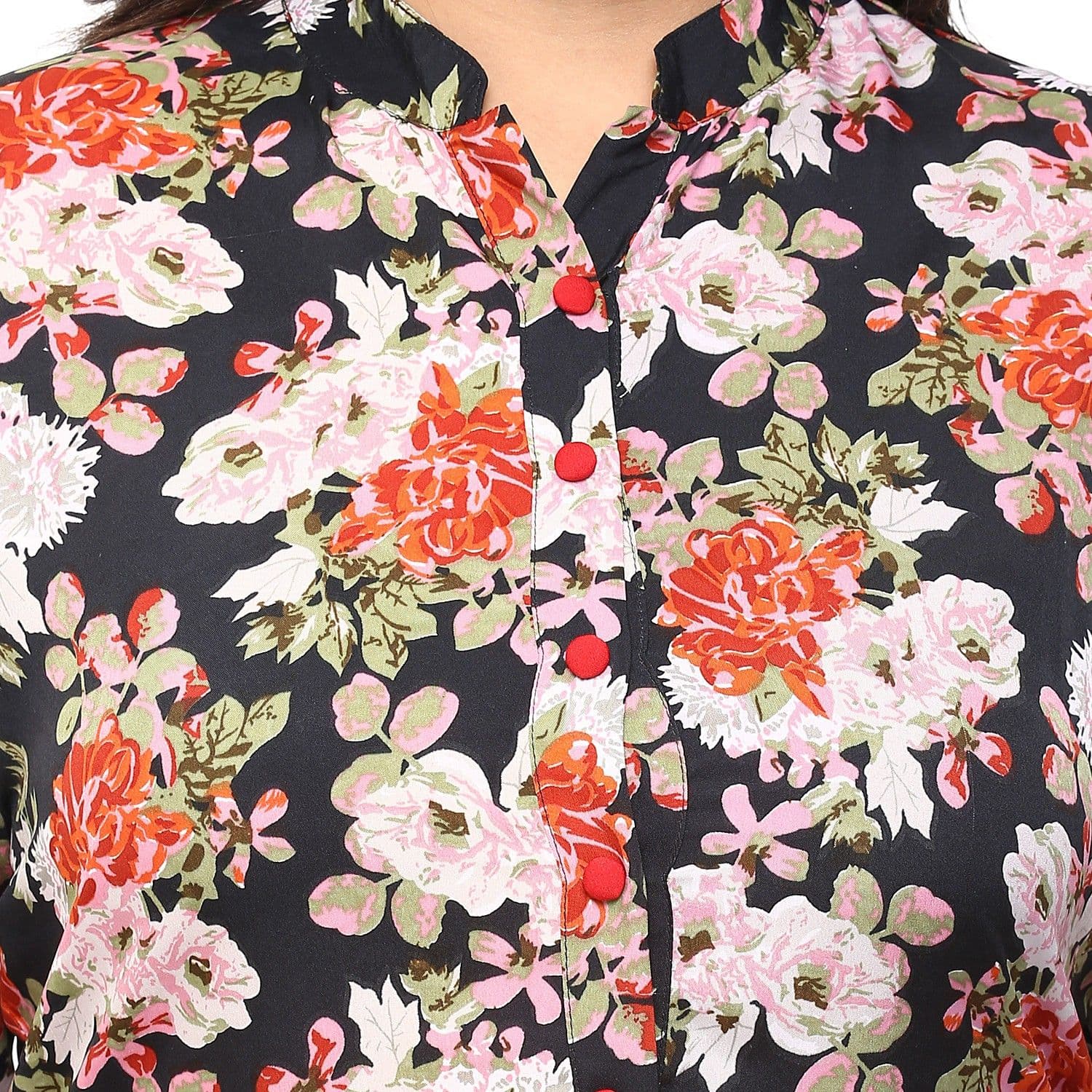 Love More Printed Women's Flared Kurta view 5