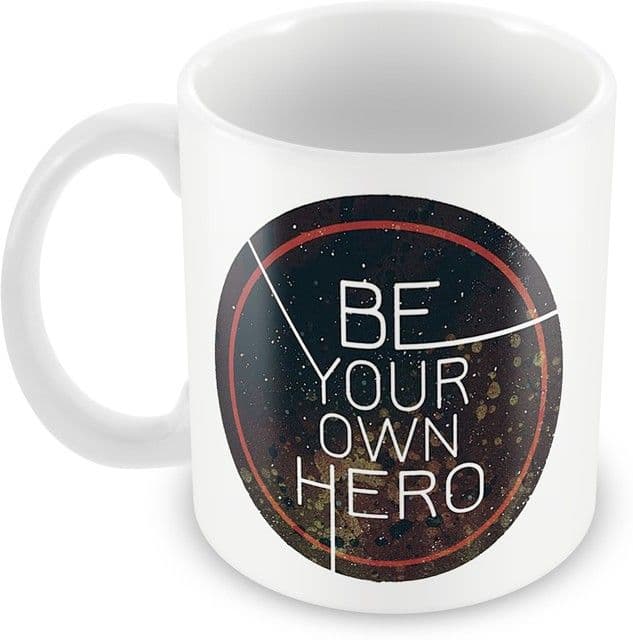 AKUP be-urr-own-hero 1 Ceramic Mug view 2