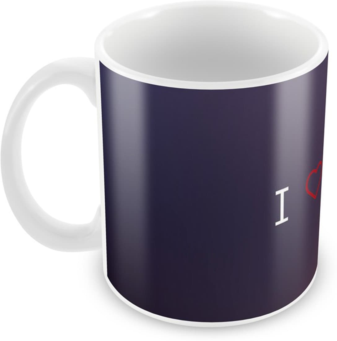 AKUP i-love-music Ceramic Mug