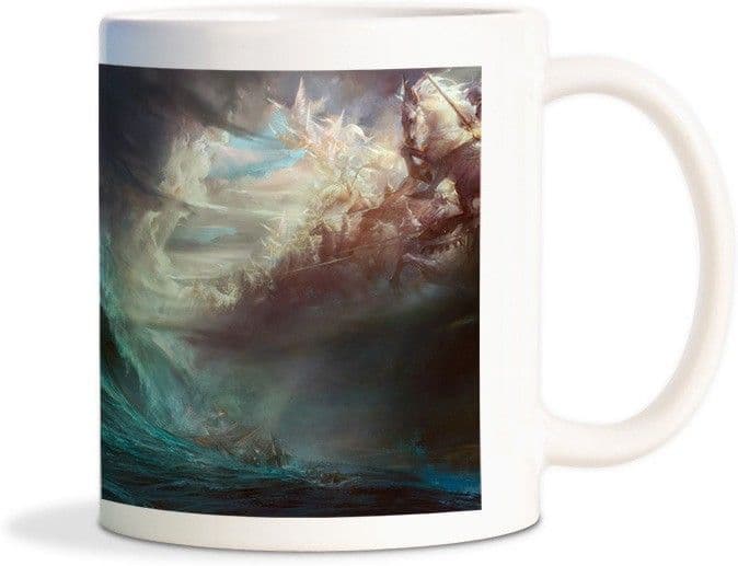 Rockmantra Water Fire Ceramic Mug view 2