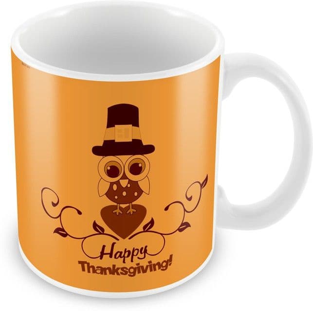 AKUP happy-thanks-giving Ceramic Mug view 3