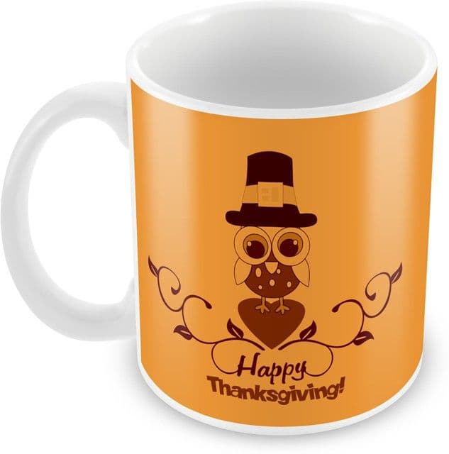 AKUP happy-thanks-giving Ceramic Mug view 2