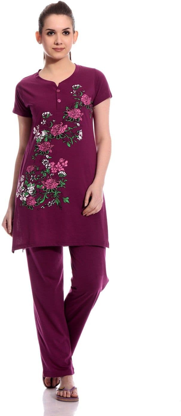 TAB91 Praveen Women's Printed Top & Pyjama Set view 5