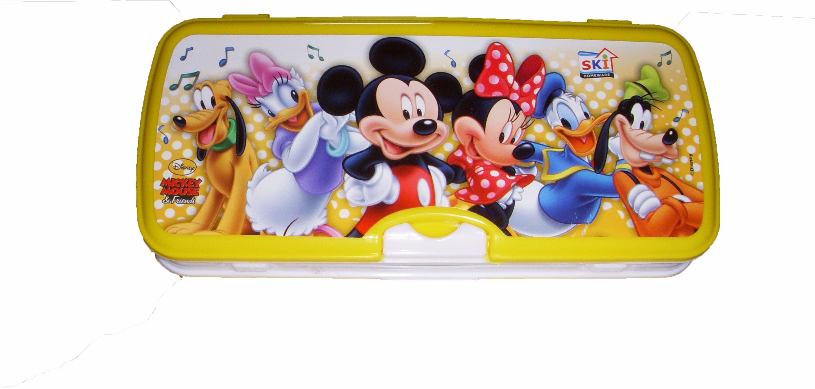 Ski Fancy School Art Plastic Pencil Box view 2