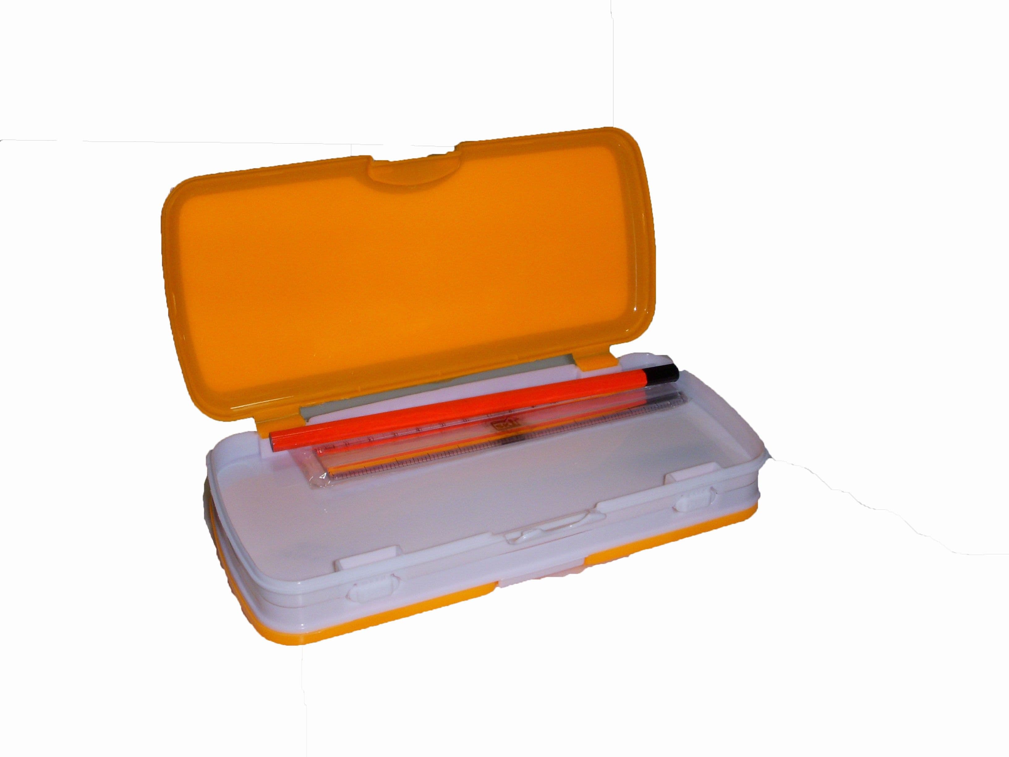 Ski Fancy School Art Plastic Pencil Box view 3