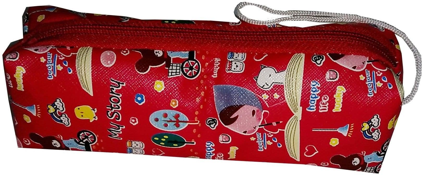 Ryka Story Cartoon Art Rexine Cloth Pencil Box