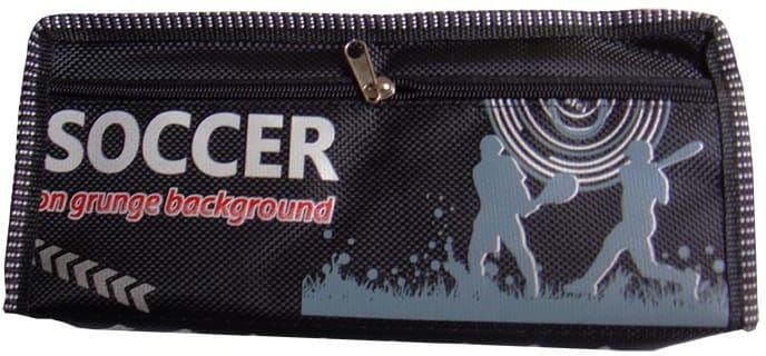 Dong Yang 880 Pouch Soccer Art Cloth Pencil Box view 2
