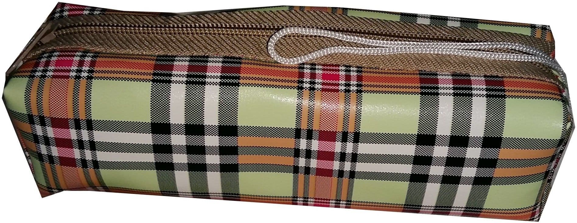 Ryka Chekcs Checks Art Rexine Cloth Pencil Box view 2