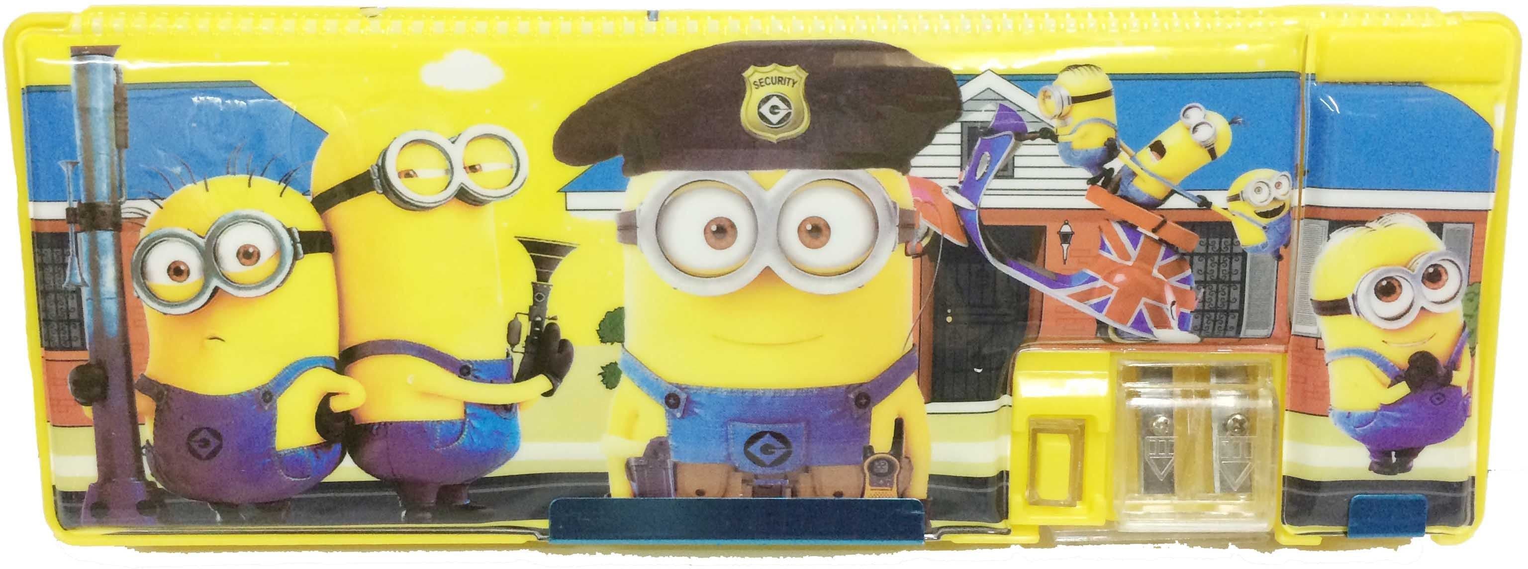 ab posters minions cartoons Art PVC Pencil Box view 2