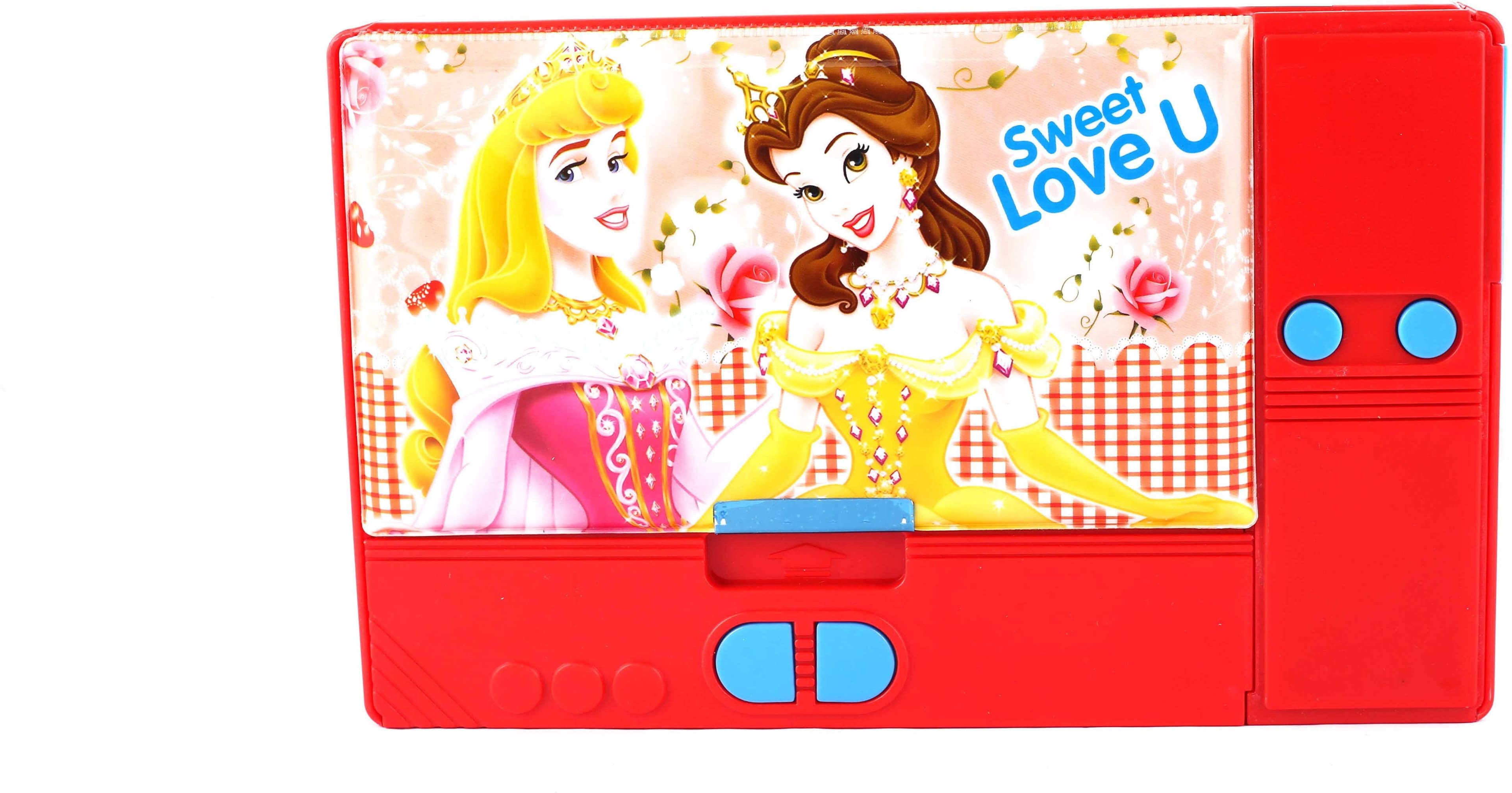 PTC Mart Unimass Cartoon Art Plastic Pencil Box