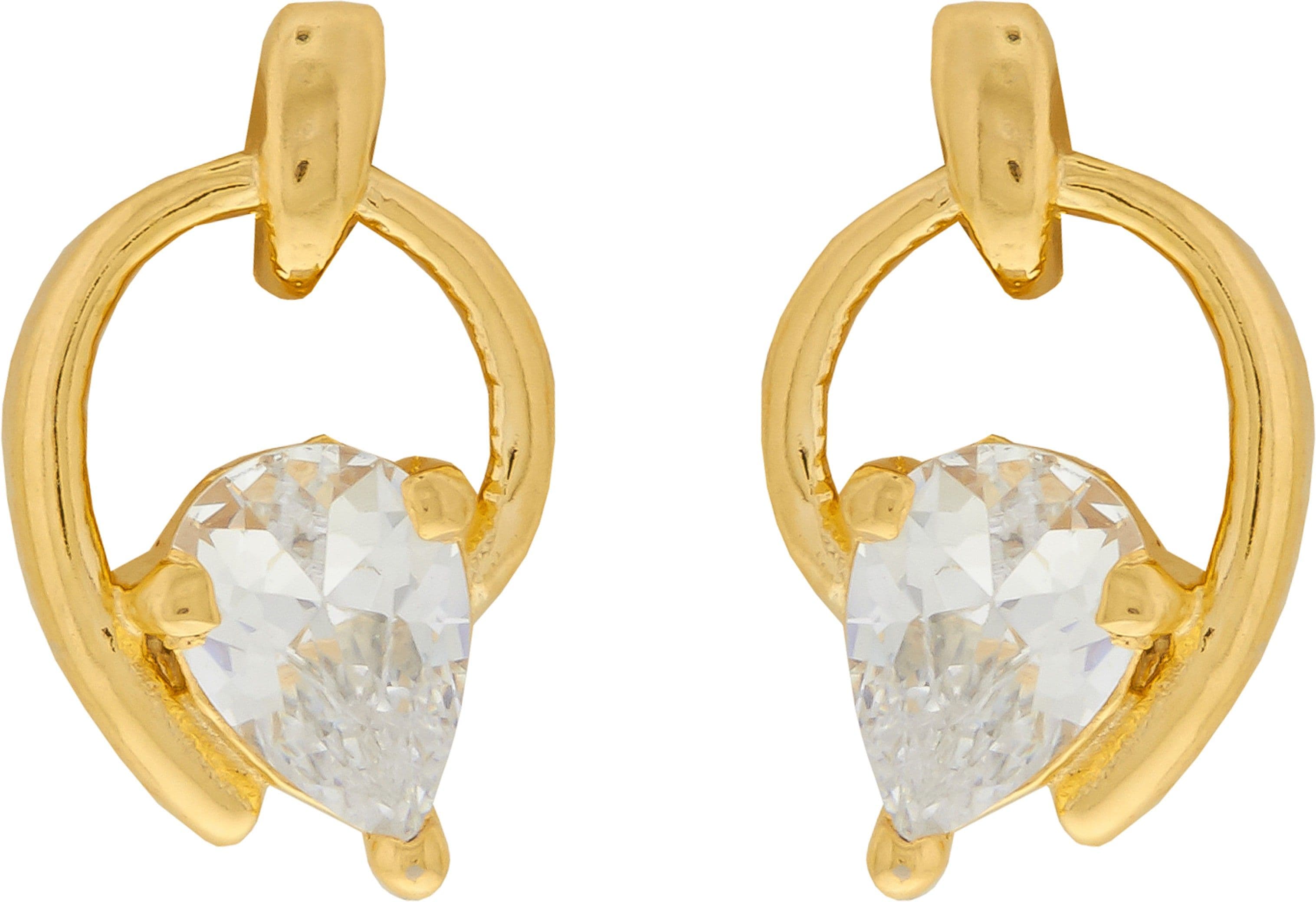 INAYA Yellow Gold NAK Brass Pendant Set view 3