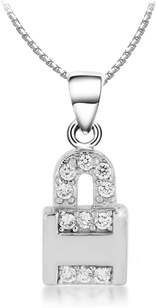 Aria Rhodium Sterling Silver Pendant view 2